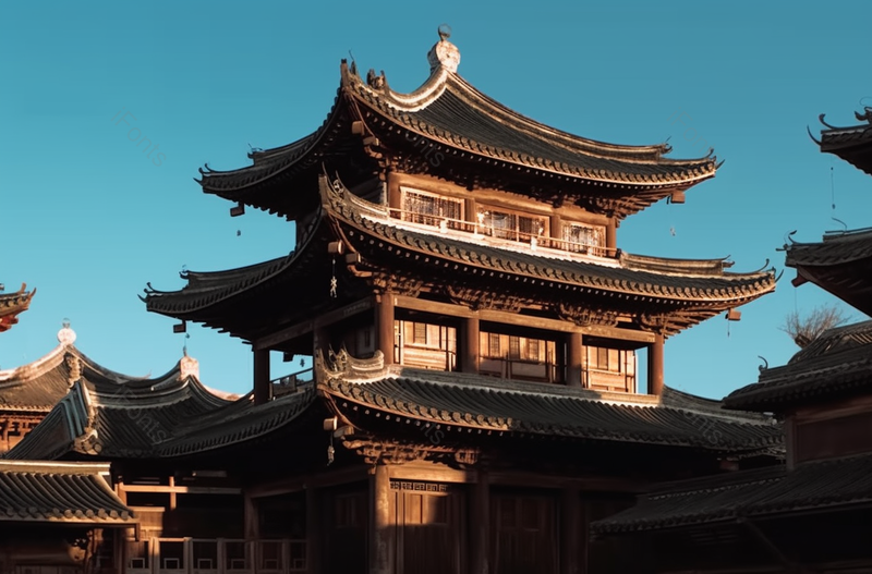 古老建筑物远景实拍摄影图,高清,摄影图,摄影图片,图片大全,摄影图免费下载
